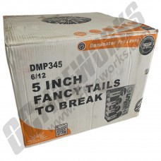 Wholesale Fireworks 5 Inch Fancy Tail Canister Shells Case 6/12 (Wholesale Fireworks)